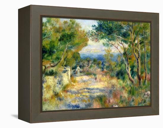 L'Estaque, 1882-Pierre-Auguste Renoir-Framed Premier Image Canvas