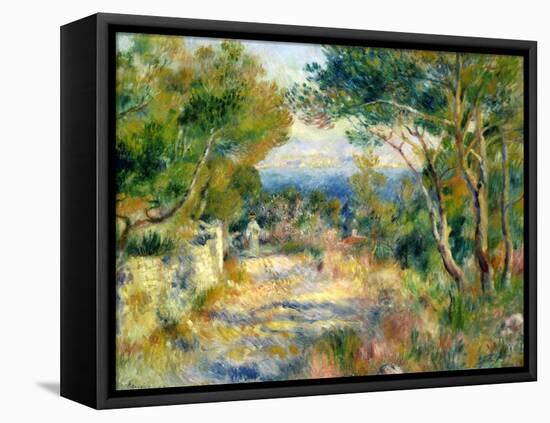 L'Estaque, 1882-Pierre-Auguste Renoir-Framed Premier Image Canvas