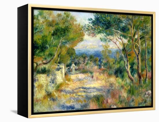 L'Estaque, 1882-Pierre-Auguste Renoir-Framed Premier Image Canvas