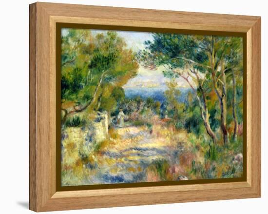 L'Estaque, 1882-Pierre-Auguste Renoir-Framed Premier Image Canvas