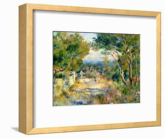 L'Estaque, 1882-Pierre-Auguste Renoir-Framed Premium Giclee Print