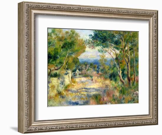 L'Estaque, 1882-Pierre-Auguste Renoir-Framed Giclee Print