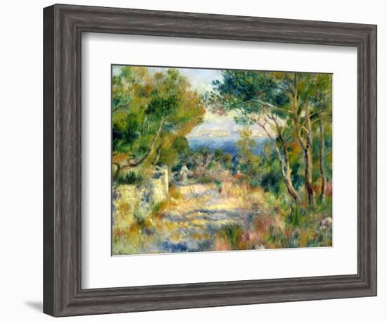 L'Estaque, 1882-Pierre-Auguste Renoir-Framed Giclee Print