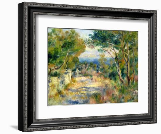 L'Estaque, 1882-Pierre-Auguste Renoir-Framed Giclee Print