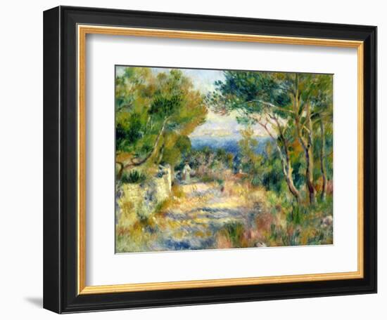 L'Estaque, 1882-Pierre-Auguste Renoir-Framed Giclee Print