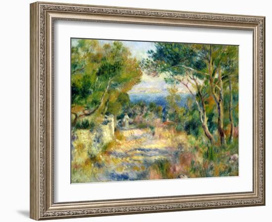 L'Estaque, 1882-Pierre-Auguste Renoir-Framed Giclee Print