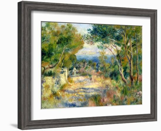 L'Estaque, 1882-Pierre-Auguste Renoir-Framed Giclee Print