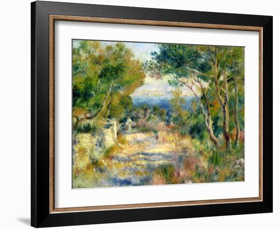 L'Estaque, 1882-Pierre-Auguste Renoir-Framed Giclee Print