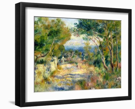 L'Estaque, 1882-Pierre-Auguste Renoir-Framed Giclee Print