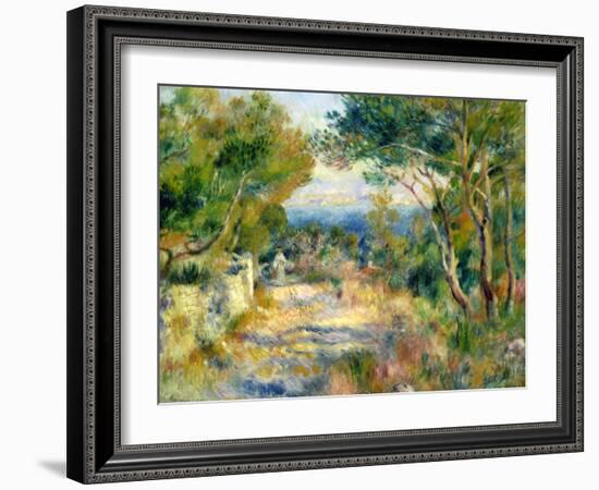 L'Estaque, 1882-Pierre-Auguste Renoir-Framed Giclee Print