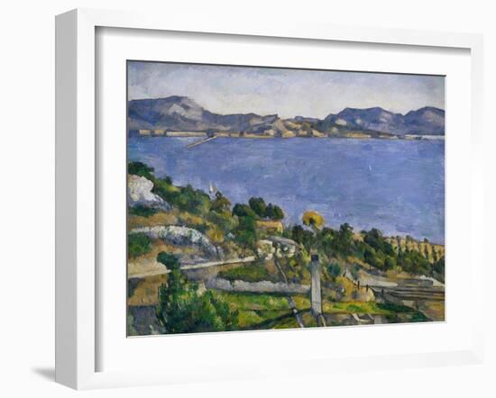 L'Estaque-Paul Cézanne-Framed Giclee Print