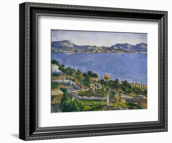 L'Estaque-Paul Cézanne-Framed Giclee Print