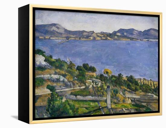 L'Estaque-Paul Cézanne-Framed Premier Image Canvas