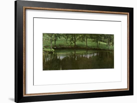 L'Etang De Menil, 1898-Fernand Khnopff-Framed Giclee Print