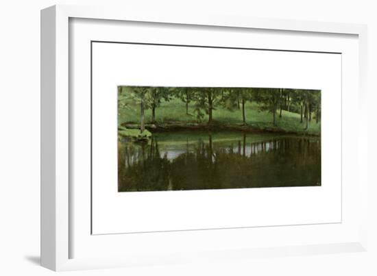 L'Etang De Menil, 1898-Fernand Khnopff-Framed Giclee Print