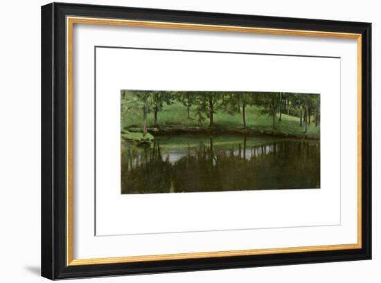 L'Etang De Menil, 1898-Fernand Khnopff-Framed Giclee Print