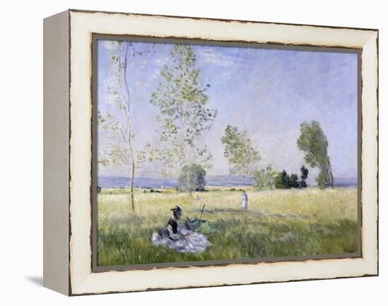 L'ete (Summer)-Claude Monet-Framed Premier Image Canvas