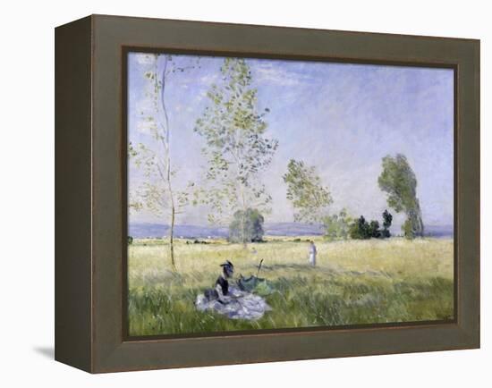 L'ete (Summer)-Claude Monet-Framed Premier Image Canvas
