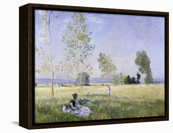 L'ete (Summer)-Claude Monet-Framed Premier Image Canvas