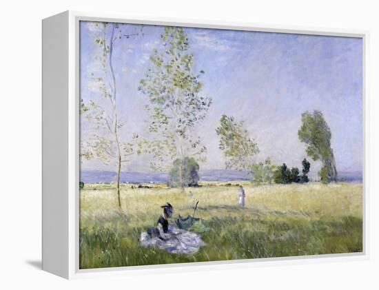 L'ete (Summer)-Claude Monet-Framed Premier Image Canvas