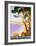 L'Ete sur la Cote d'azur-Roger Broders-Framed Art Print