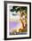 L'Ete sur la Cote d'azur-Roger Broders-Framed Art Print