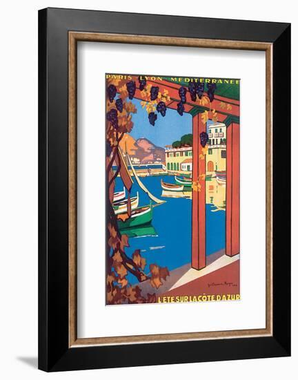 L'Ete Sur La Cote d'Azur-Guillaume Roger-Framed Art Print