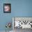 L'Ete sur la Cote d'azur-Roger Broders-Framed Stretched Canvas displayed on a wall