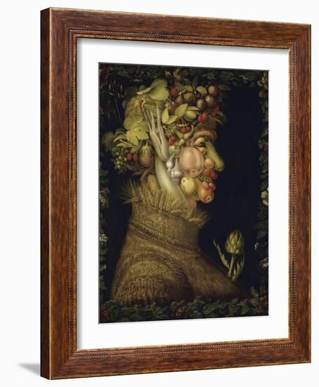 L'Eté-Giuseppe Arcimboldo-Framed Giclee Print