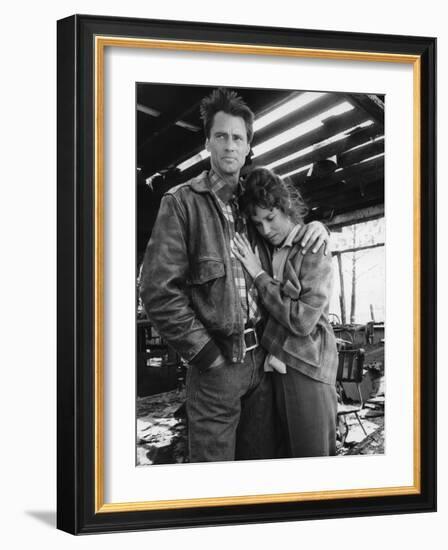 L'Etoffe des heros (The Right Stuff) by PhilipKaufman with Sam Shepard and Barbara Hershey, 1983 (b-null-Framed Photo