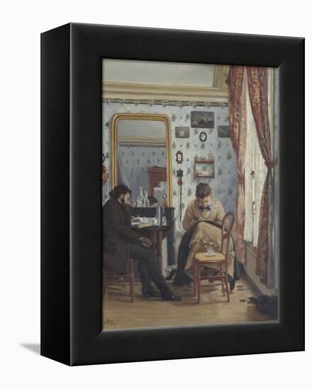 L'Etudiant-Francisco Oller-Framed Premier Image Canvas