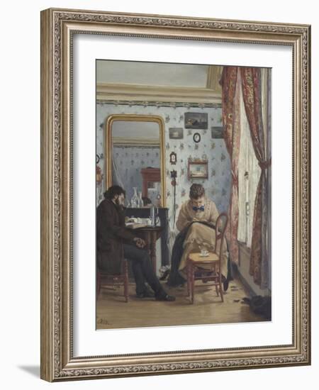 L'Etudiant-Francisco Oller-Framed Giclee Print