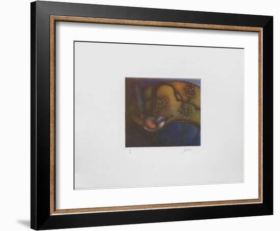 L'éventail-Laurent Schkolnyk-Framed Limited Edition