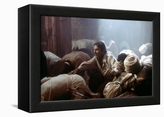 L' exorciste II l' heretique Exorcist II: The Heretic by JohnBoorman with Richard Burton, 1977 (pho-null-Framed Stretched Canvas