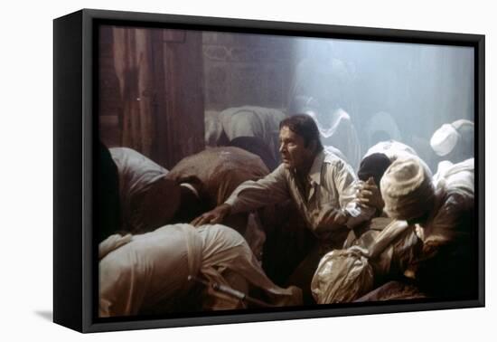 L' exorciste II l' heretique Exorcist II: The Heretic by JohnBoorman with Richard Burton, 1977 (pho-null-Framed Stretched Canvas