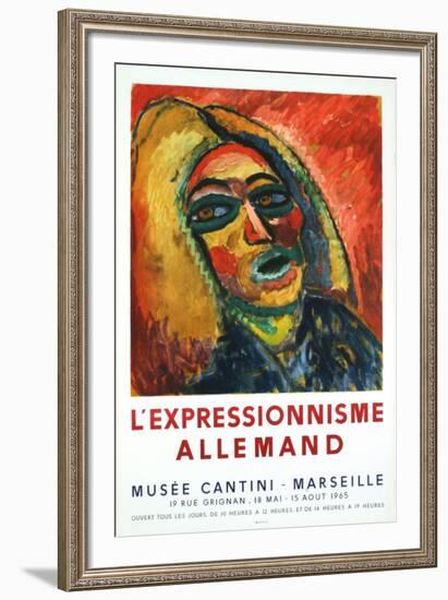 L'Expressionnisme Alemand-Ernst Ludwig Kirchner-Framed Collectable Print