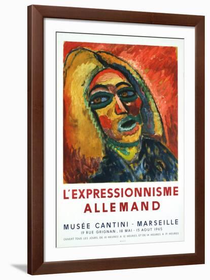 L'Expressionnisme Alemand-Ernst Ludwig Kirchner-Framed Collectable Print