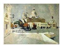 Santa Maria from San Giorgia-L^ Fontanarosa-Mounted Premium Giclee Print