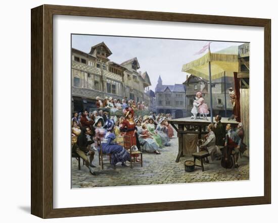 L'Harlequinade-Mariano Alonso Perez-Framed Giclee Print