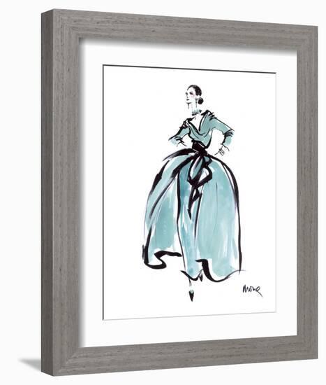 L'Heure Bleue-Mona Shafer-Edwards-Framed Art Print