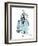 L'Heure Bleue-Mona Shafer-Edwards-Framed Art Print