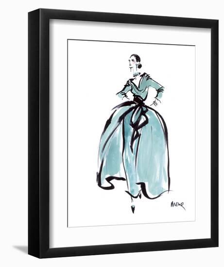 L'Heure Bleue-Mona Shafer-Edwards-Framed Art Print