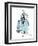 L'Heure Bleue-Mona Shafer-Edwards-Framed Art Print