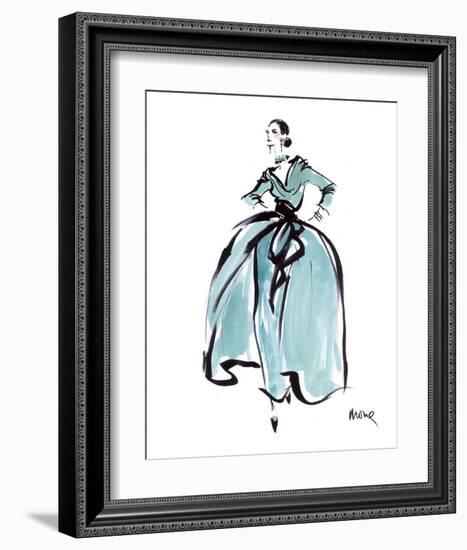 L'Heure Bleue-Mona Shafer-Edwards-Framed Art Print