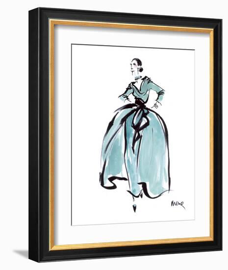 L'Heure Bleue-Mona Shafer-Edwards-Framed Art Print