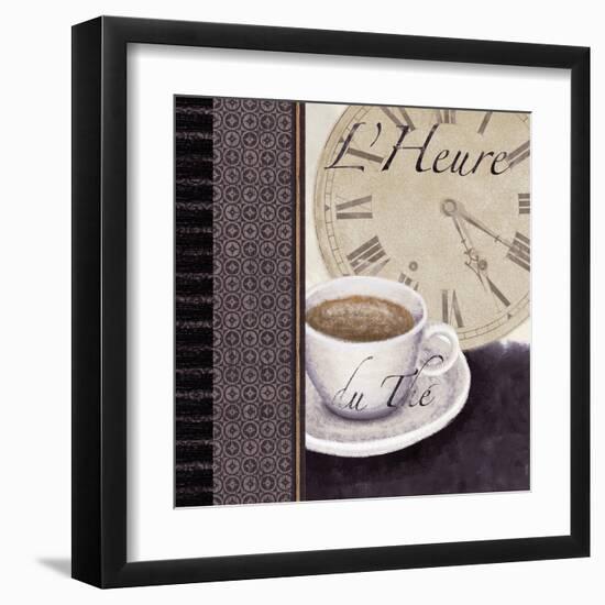 L'heure Du The'-Linda Wood-Framed Giclee Print