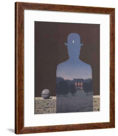 Rene Magritte-L/'Heureux Donateur-Poster