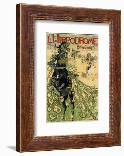 L'Hippodrome-Manuel Orazi-Framed Art Print