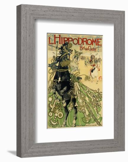 L'Hippodrome-Manuel Orazi-Framed Art Print