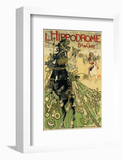 L'Hippodrome-Manuel Orazi-Framed Art Print